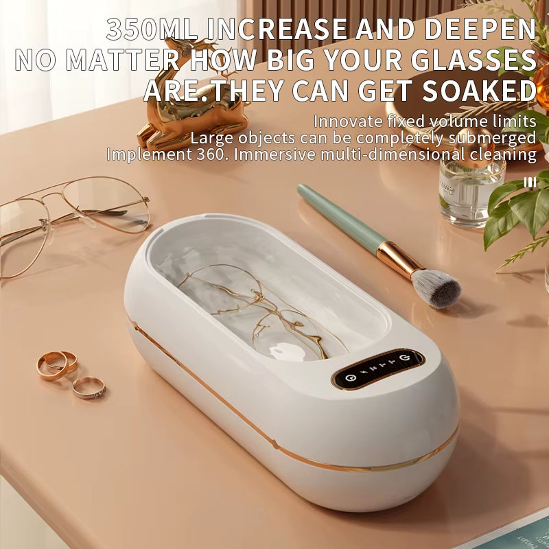 45KHZ Ultrasonic Glasses Cleaning Machine Ultrasound Jewelry Cleaner Machine High Frequency Ultrasonic Cleaner Bath