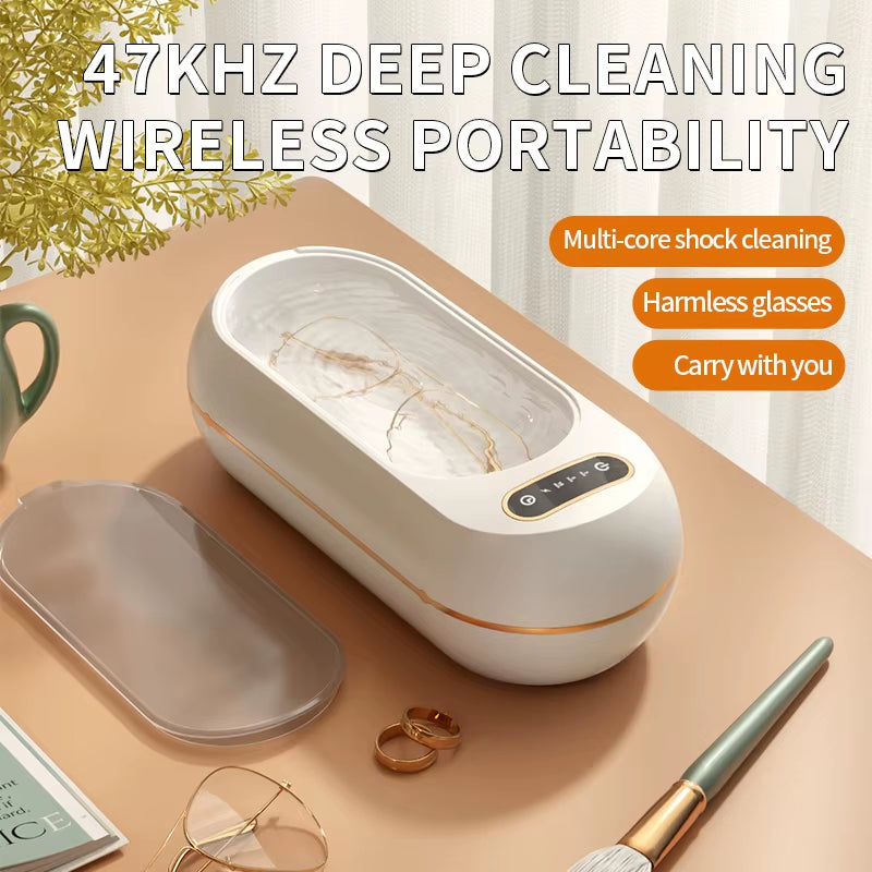 45KHZ Ultrasonic Glasses Cleaning Machine Ultrasound Jewelry Cleaner Machine High Frequency Ultrasonic Cleaner Bath
