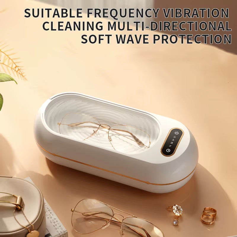 45KHZ Ultrasonic Glasses Cleaning Machine Ultrasound Jewelry Cleaner Machine High Frequency Ultrasonic Cleaner Bath