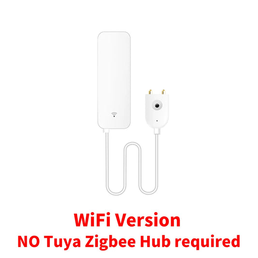 Tuya Wifi Water Leak Sensor, Water Leak Detector, Smartlife APP Notification Alerts,Leak Alarm Home Security Water Flood Sensor